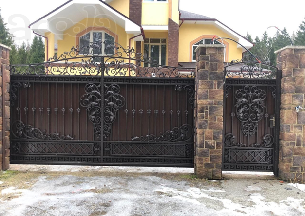 Откатные ворота, заборы Санкт-Петербург